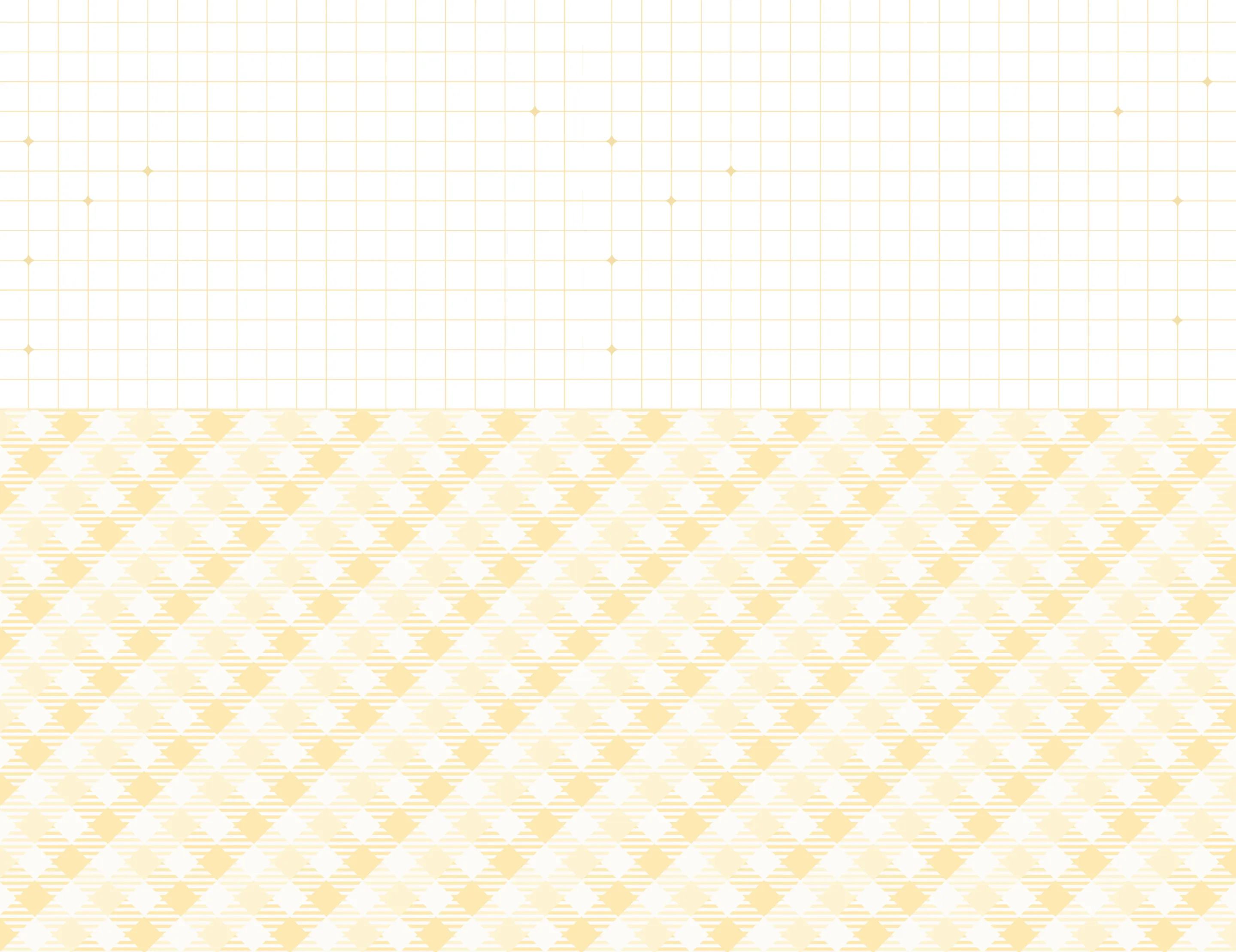 黄色のチェック背景