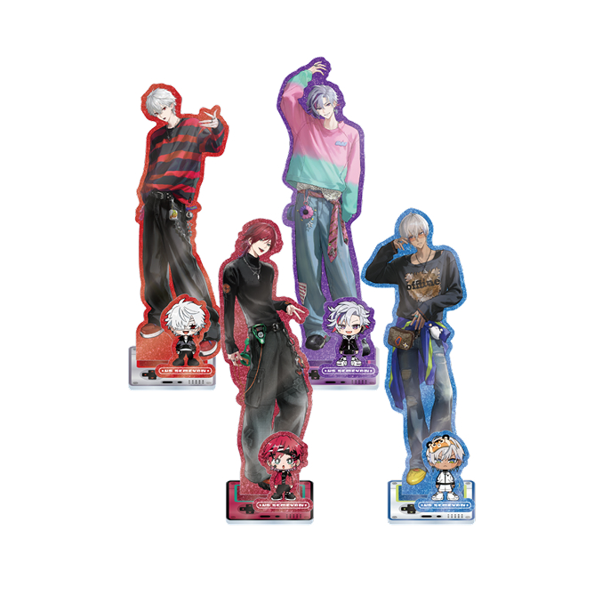 グリッターアクリルスタンド