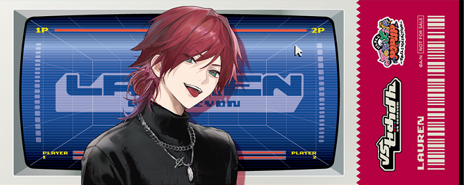 チケット風カード ローレン・イロアス