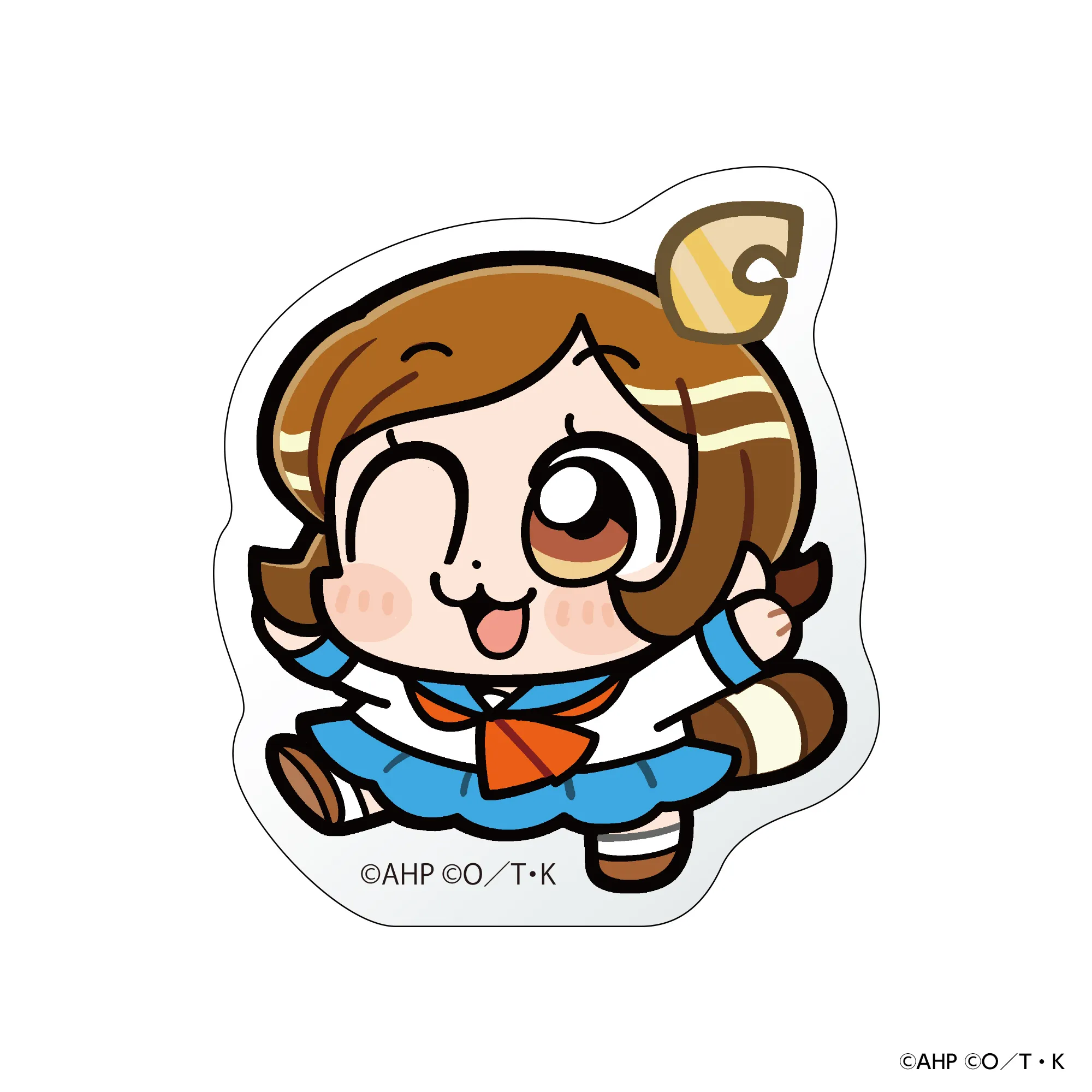 ステッカー_ポン子