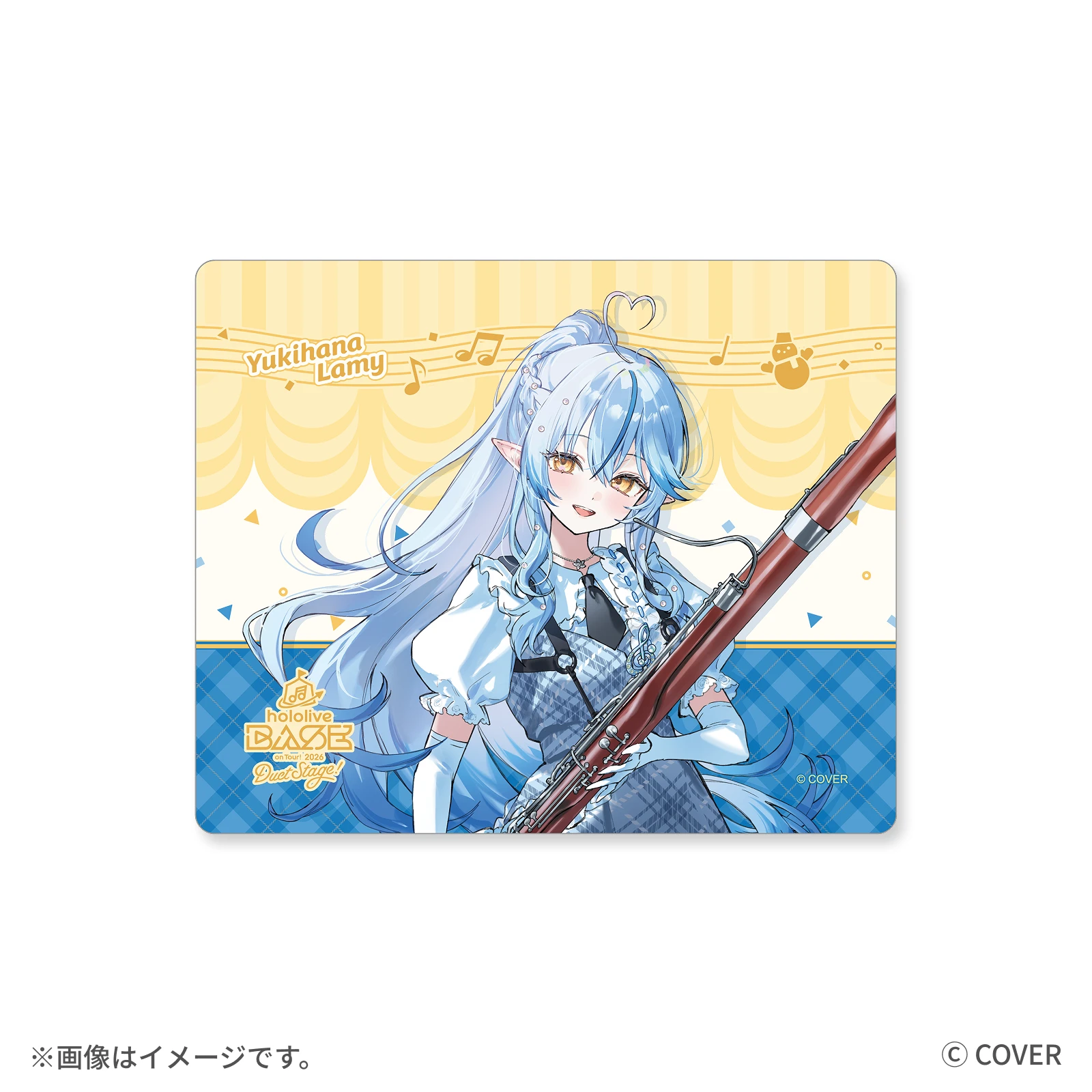 雪花ラミィ マウスパッド