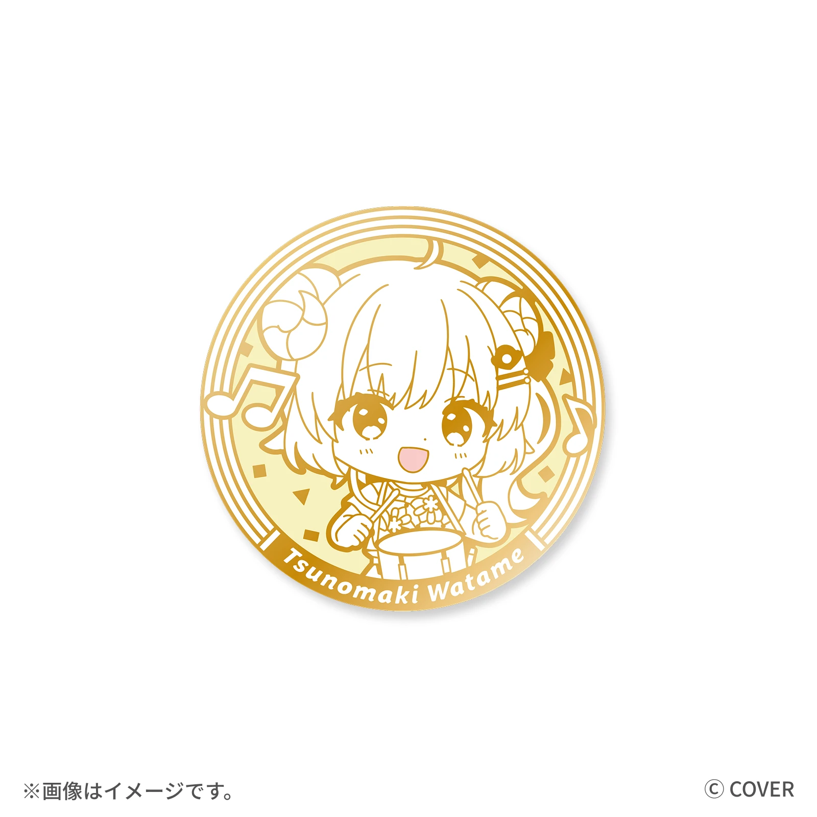 角巻わため ピンズ