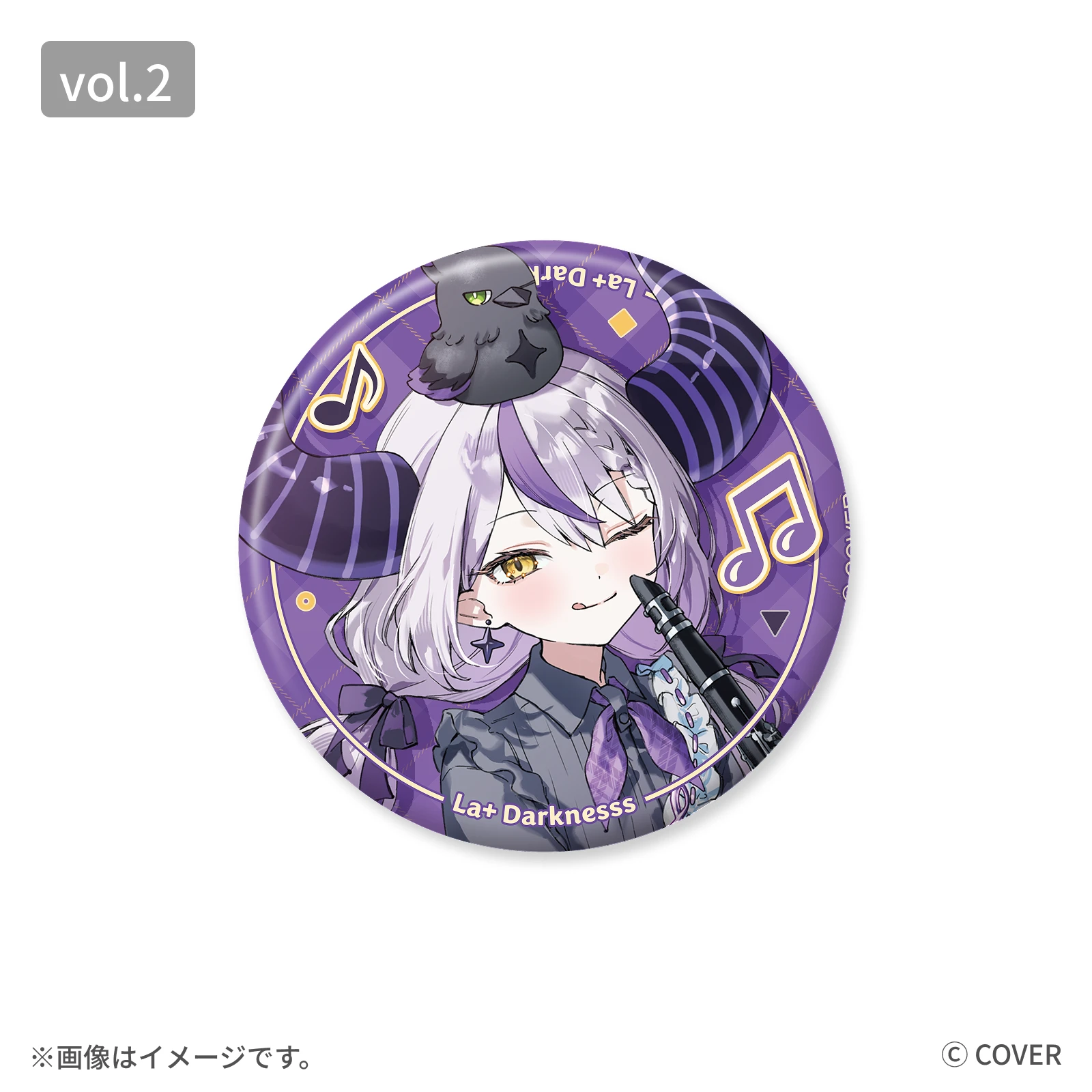 ラプラス・ダークネス 缶バッジ