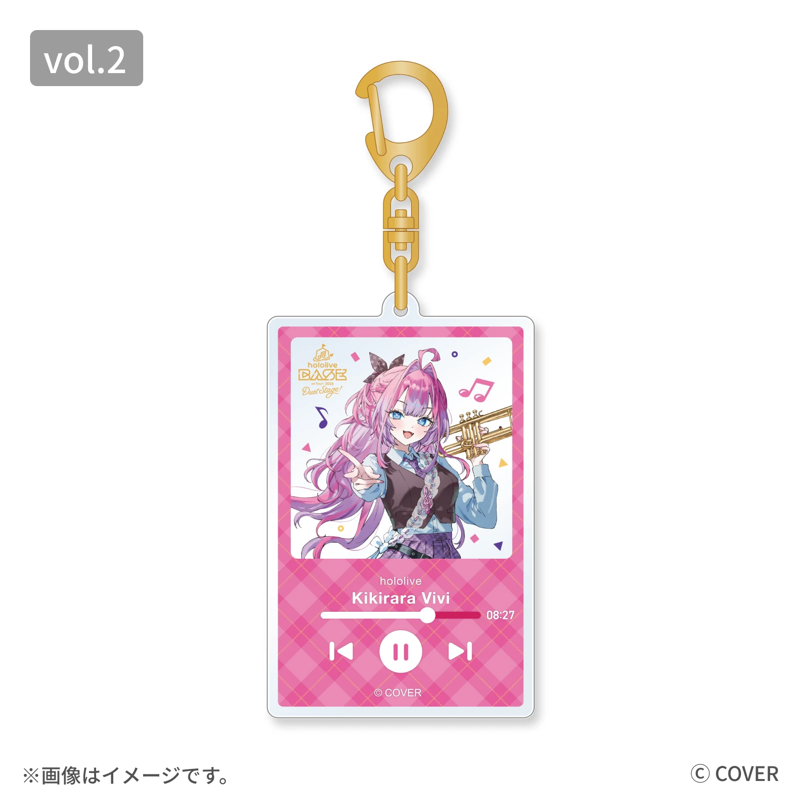 綺々羅々ヴィヴィ アクリルキーホルダー