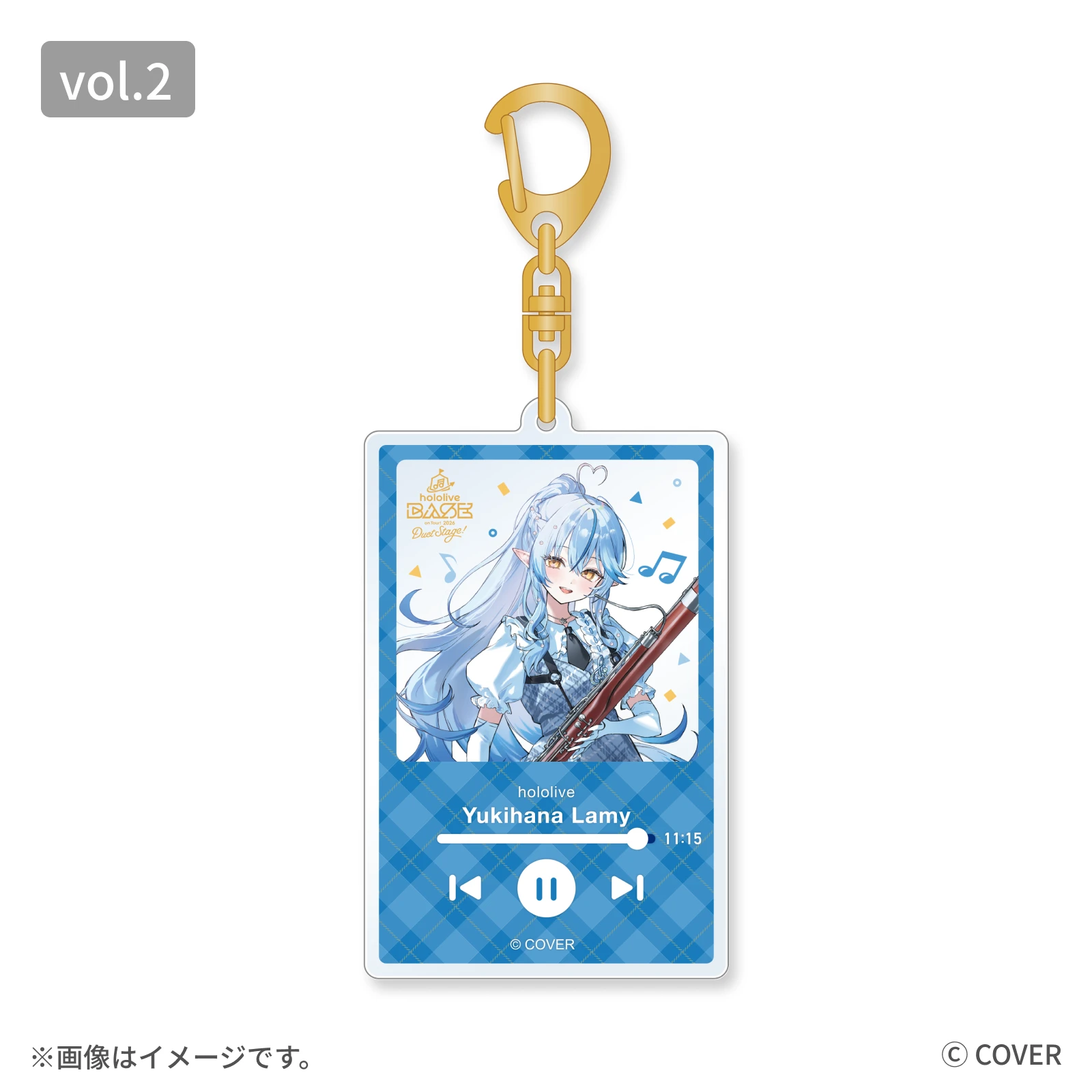 雪花ラミィ アクリルキーホルダー