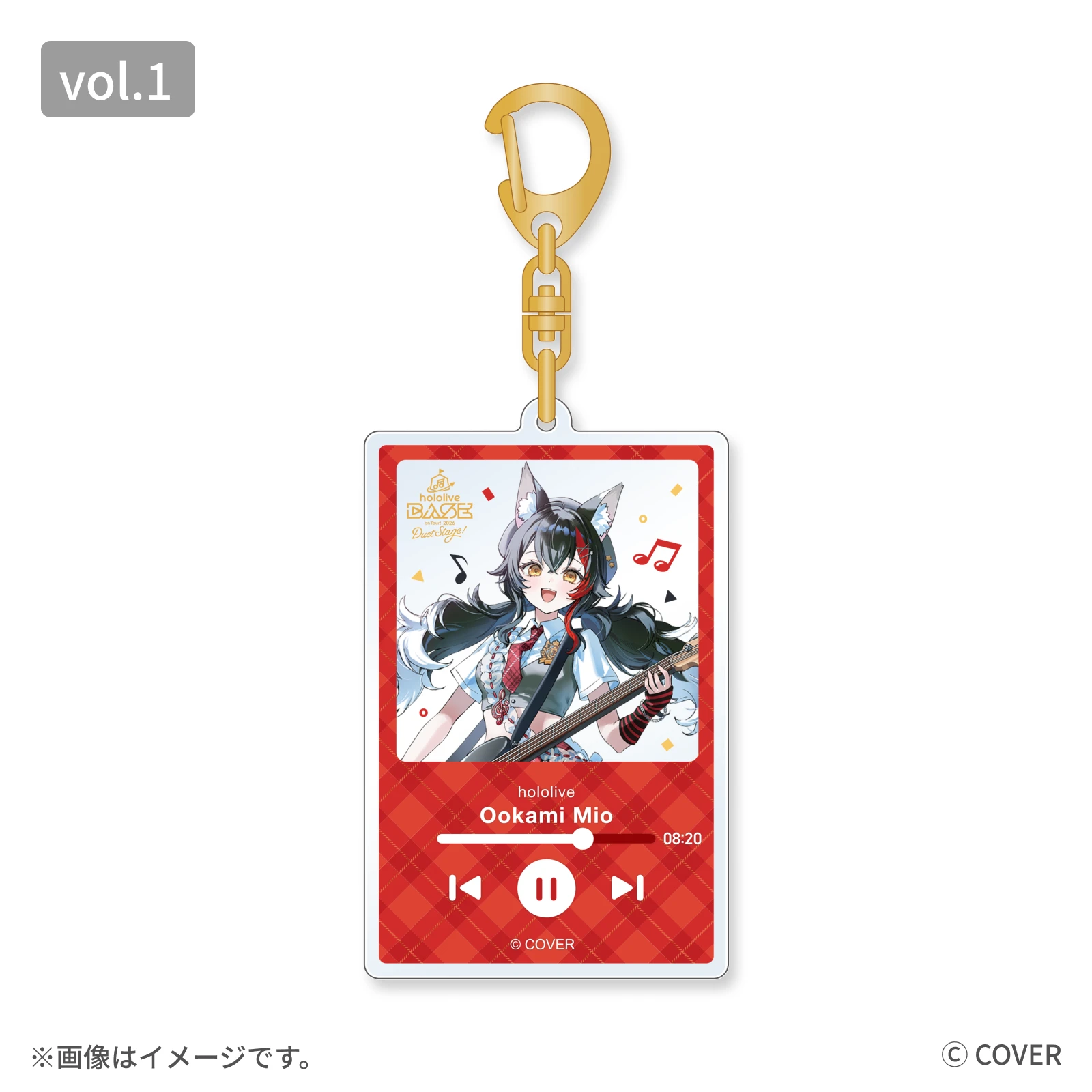 大神ミオ アクリルキーホルダー