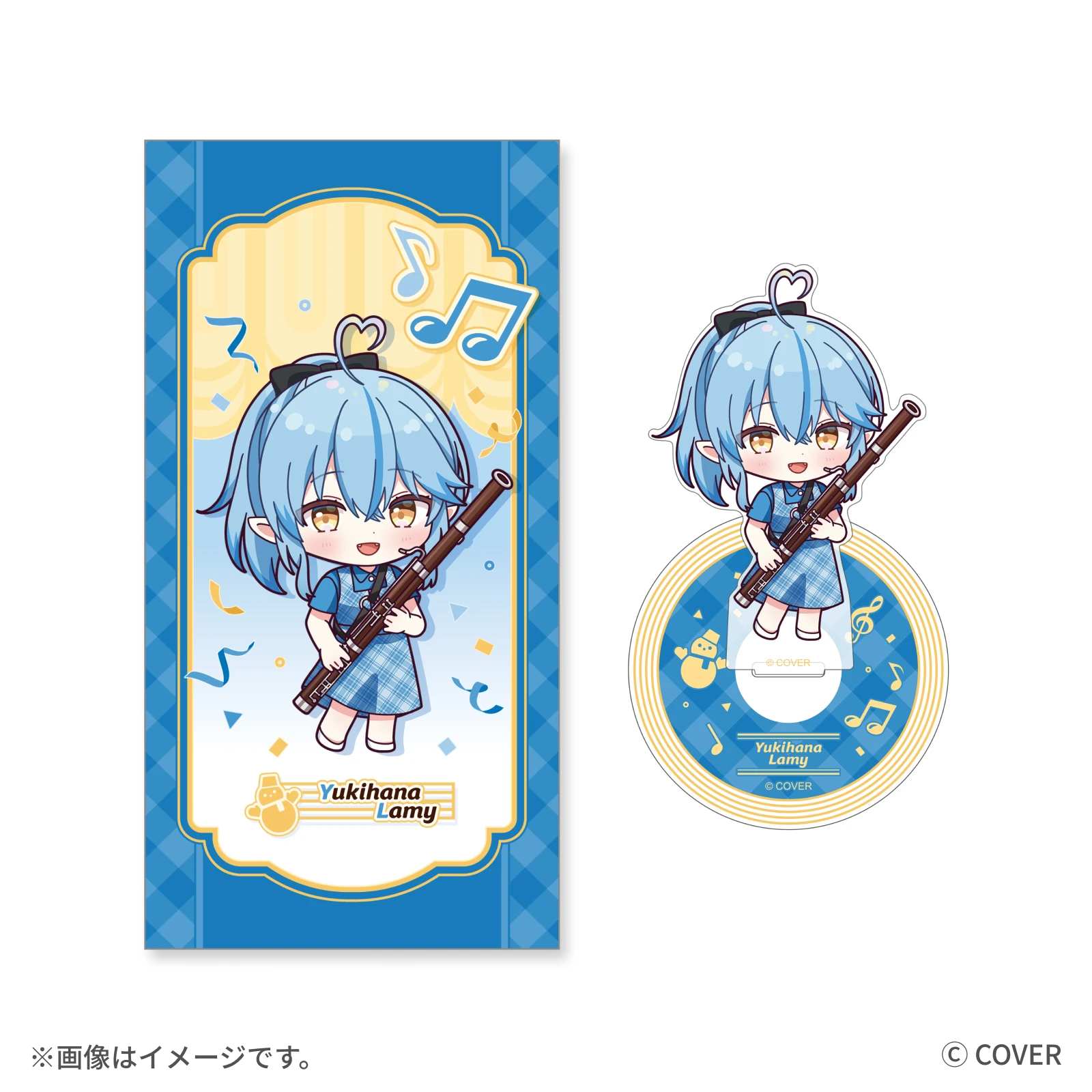 雪花ラミィ CD風アクリルスタンド