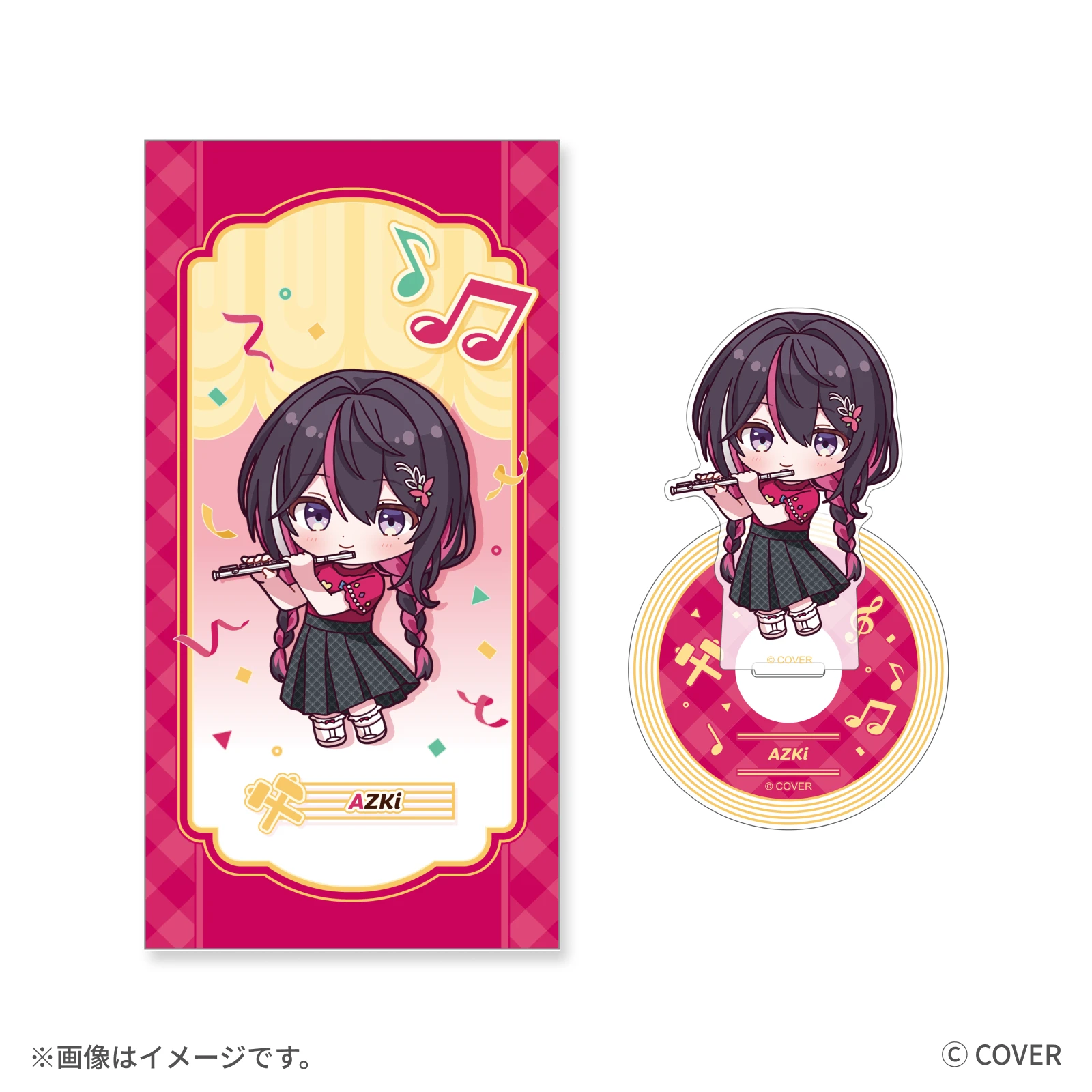 AZKi CD風アクリルスタンド