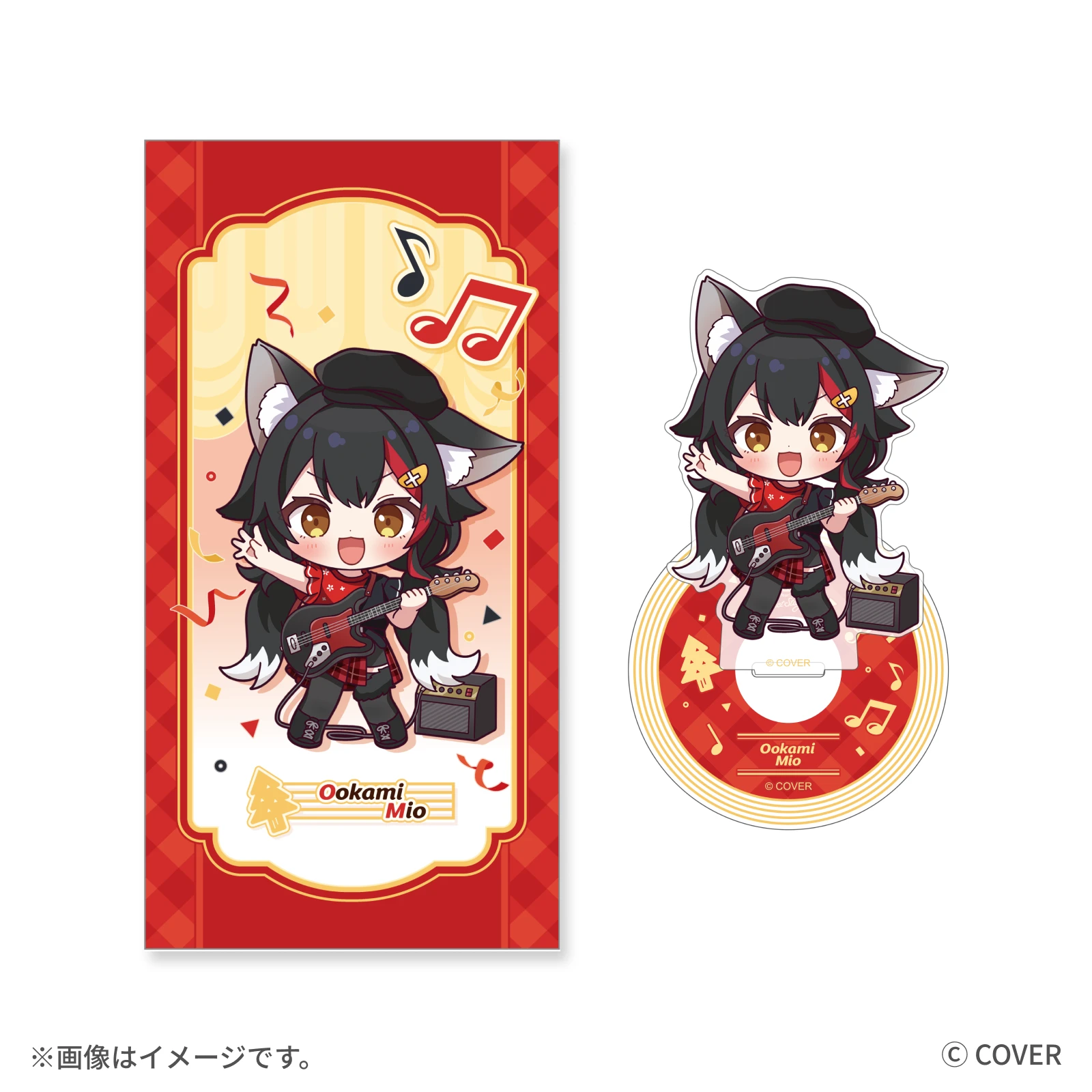 大神ミオ CD風アクリルスタンド