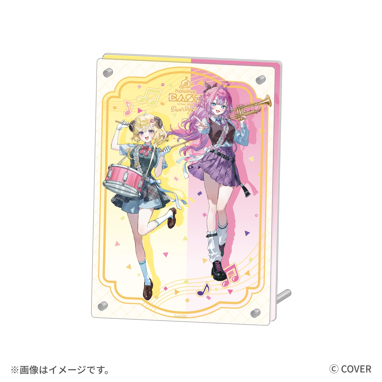 角巻わため 綺々羅々ヴィヴィ 2層アクリルパネル