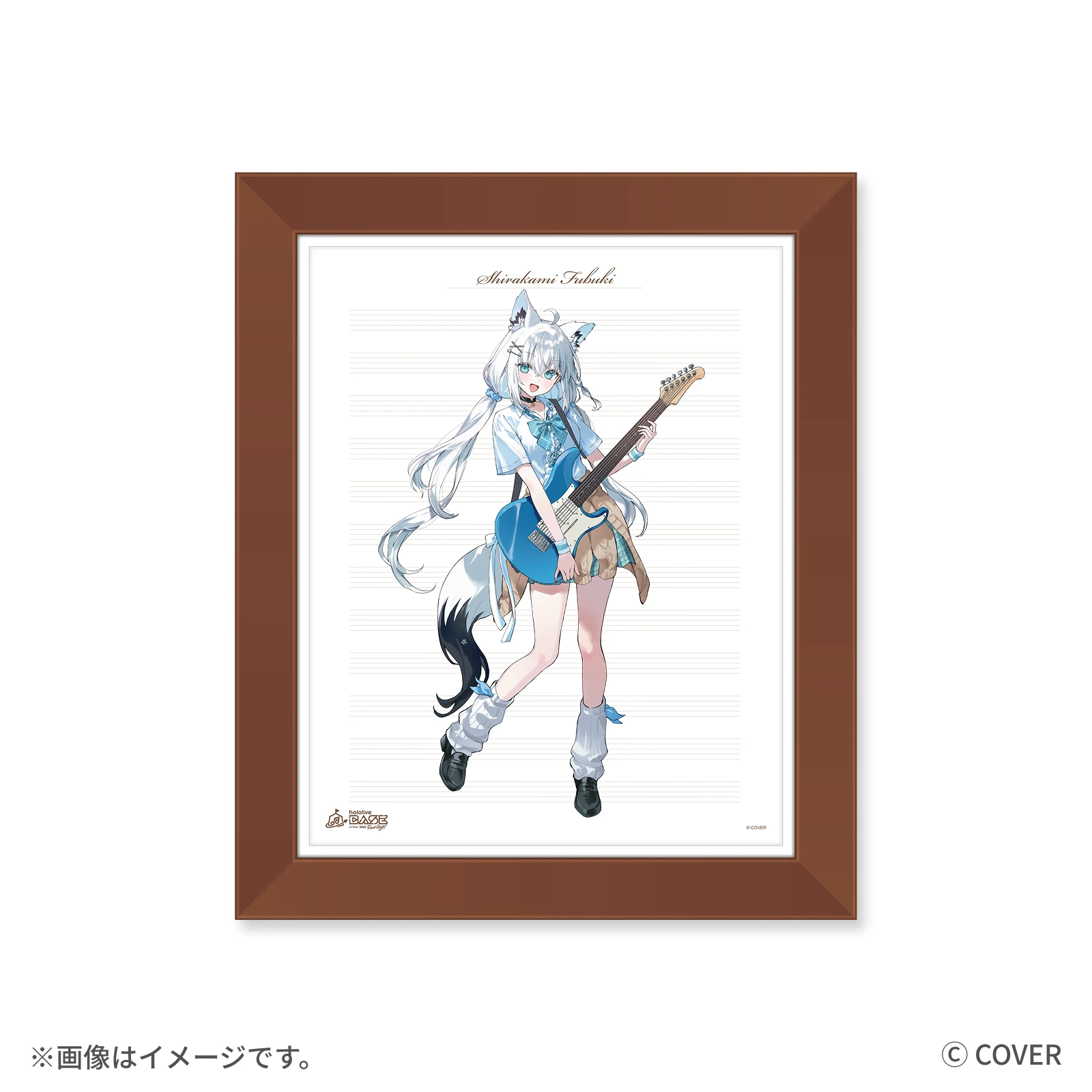 白上フブキ 複製原画