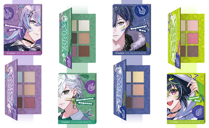 Dytica×iCouleur アイシャドウパレット
