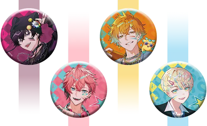 Oriens×iCouleur 缶バッジ