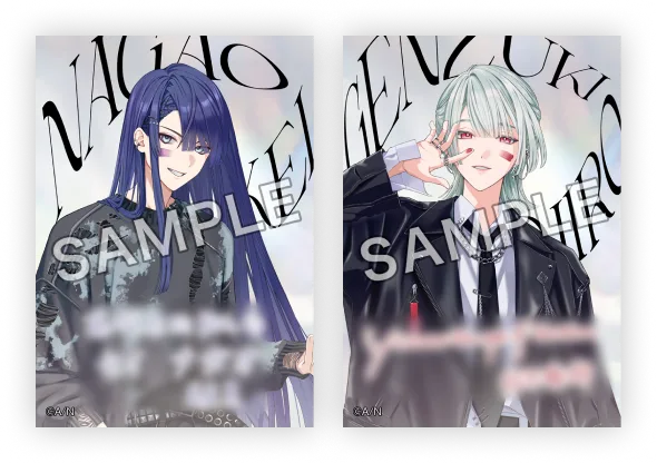 複製手書きメッセージ入りステッカー
